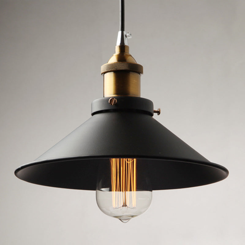 1 pendentif léger pendentif léger industriel de style industriel en métal