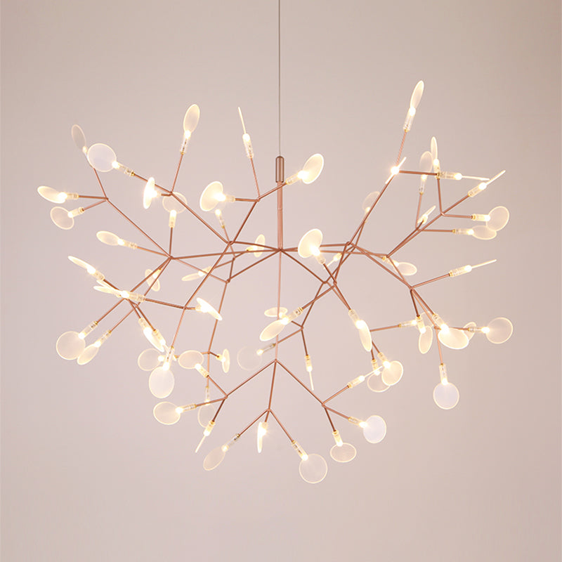 Accesorios de iluminación de lámpara de araña de spray modernos kit de luz acrílico