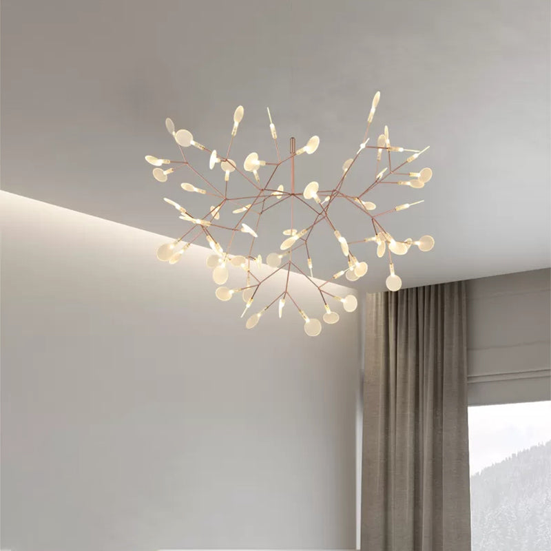 Moderni apparecchi per illuminazione a lampadario spray kit a sospensione acrilica