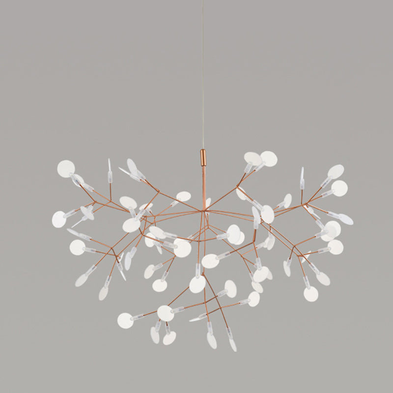 Luz de lámpara de araña de spray moderna kit de luz acrílico de acrílico