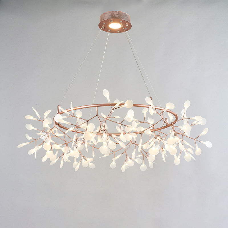 Luz de lámpara de araña de spray moderna kit de luz acrílico de acrílico