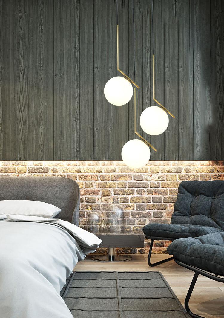 1 clair plafonnier suspendu moderne plafonnier en verre blanc moderne avec cordon suspendu pour restaurant