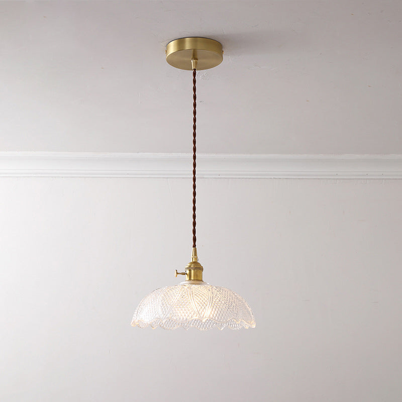 1 lumière suspendue au plafond suspension en verre contemporain suspension suspendue pour le restaurant