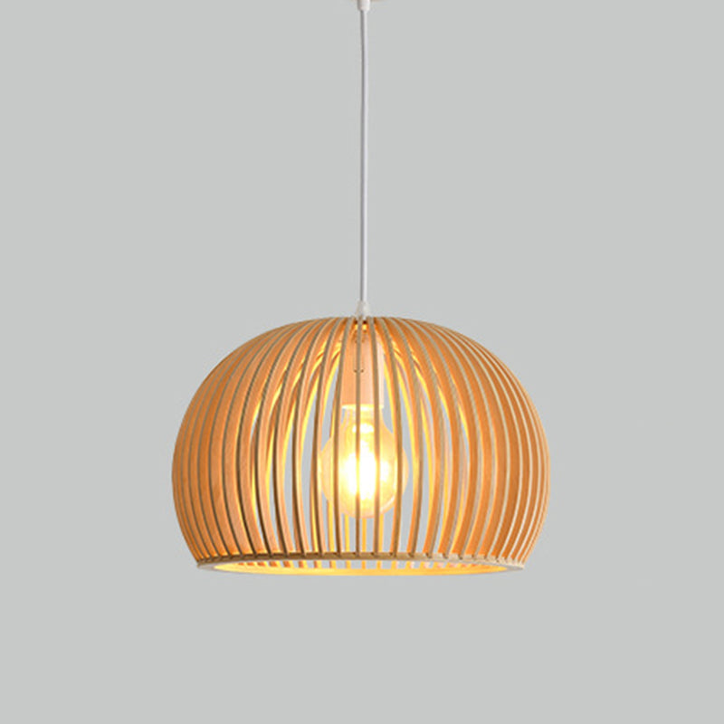 1 hängende Deckenlichter kreativer moderner Holzanhänger für Bekleidungsgeschäft