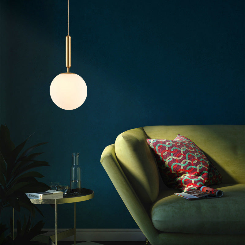 Kogellichtophanging hanger moderne eenvoudige glashanglampen voor restaurant