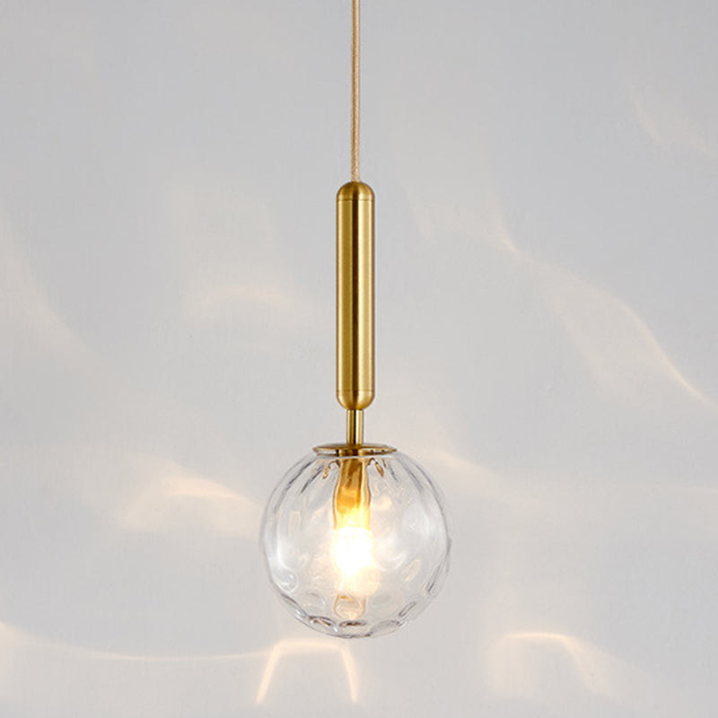 Kogellichtophanging hanger moderne eenvoudige glashanglampen voor restaurant