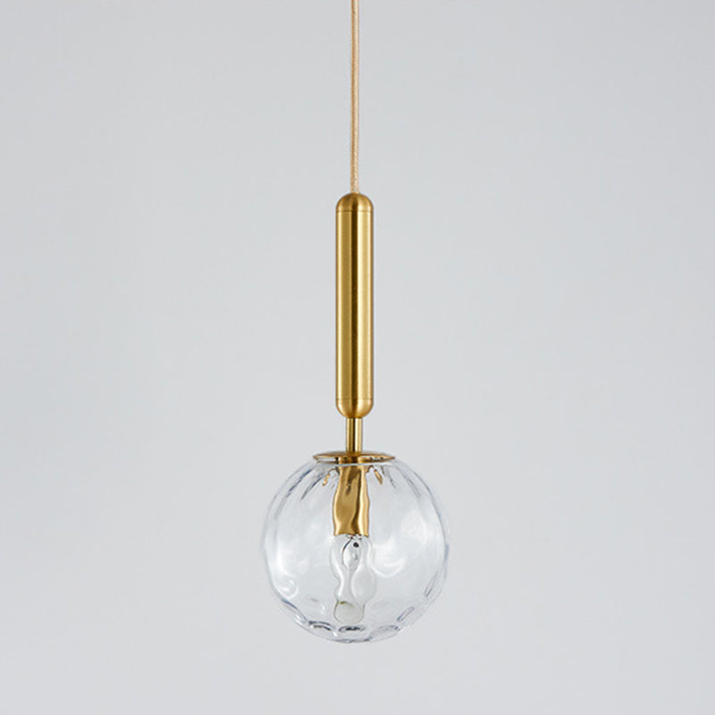 Kogellichtophanging hanger moderne eenvoudige glashanglampen voor restaurant