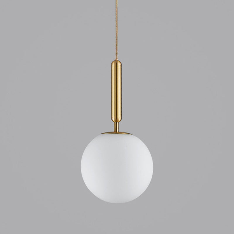 Kogellichtophanging hanger moderne eenvoudige glashanglampen voor restaurant