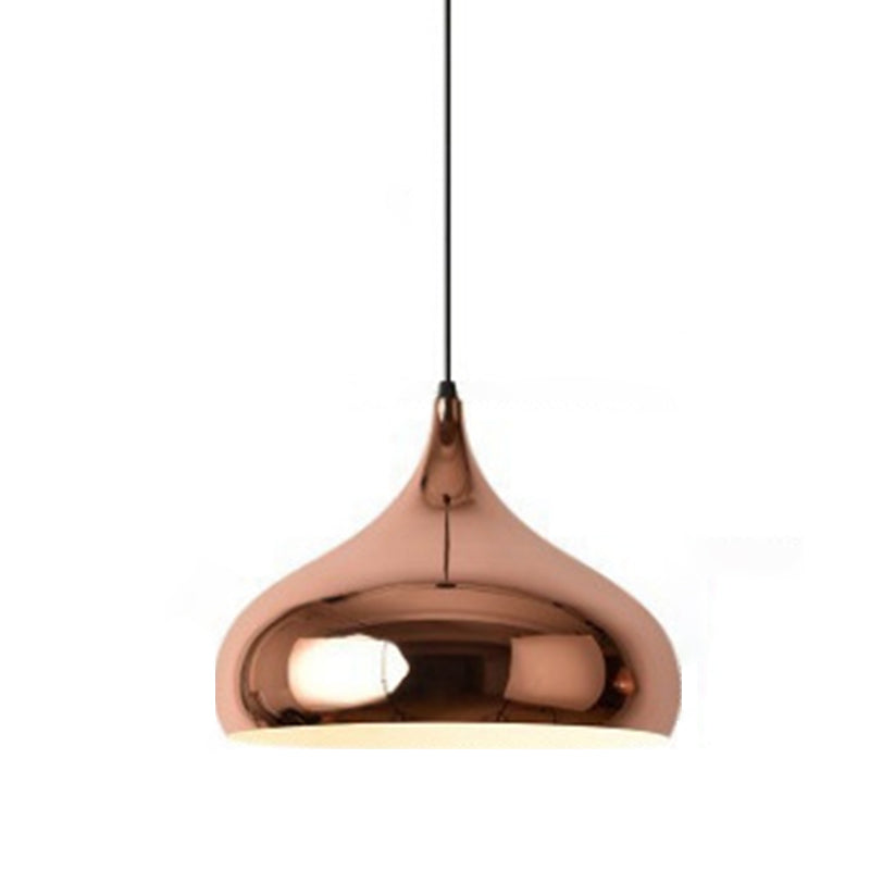 1 Light Hanging Pendant Lights Industrial Style Mirror Glass Pendant Ceiling Lights for Restaurant