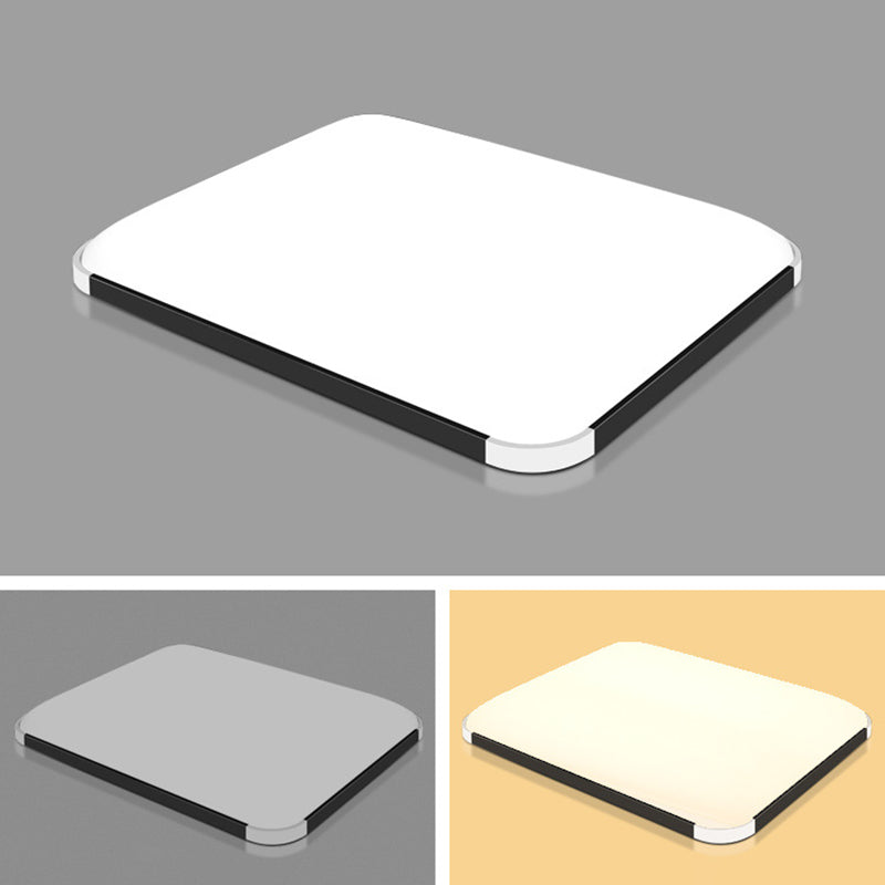 Luminaire de plafond encastré rectangulaire Luminaire de montage encastré en aluminium LED moderne