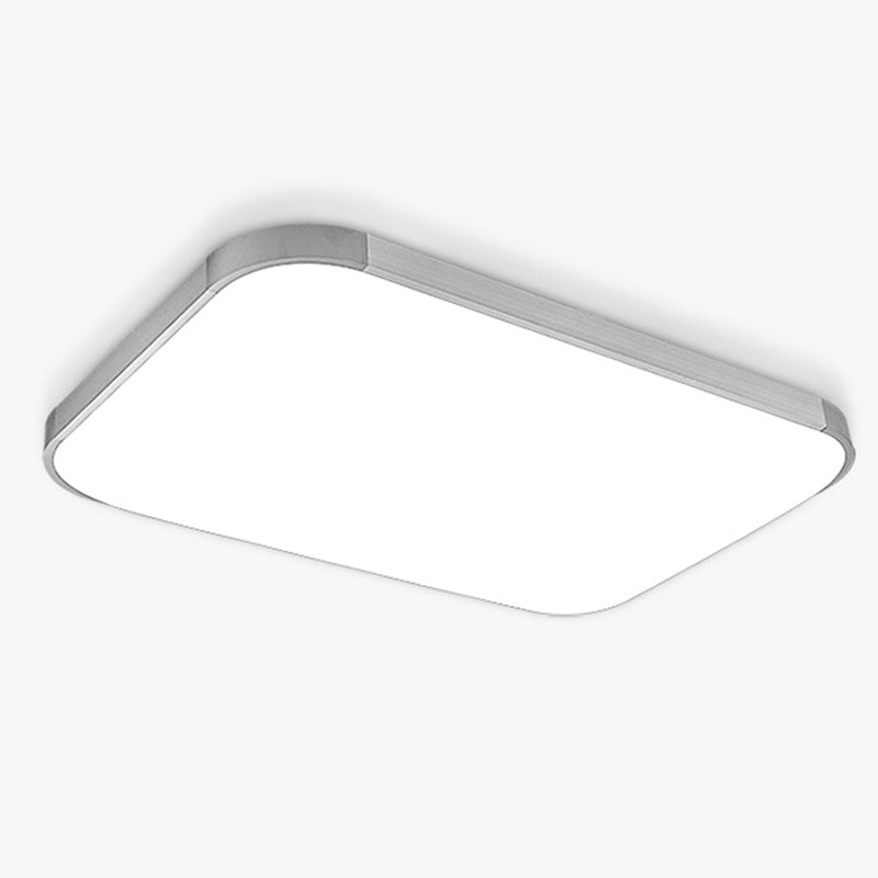 Luminaire de plafond encastré rectangulaire Luminaire de montage encastré en aluminium LED moderne
