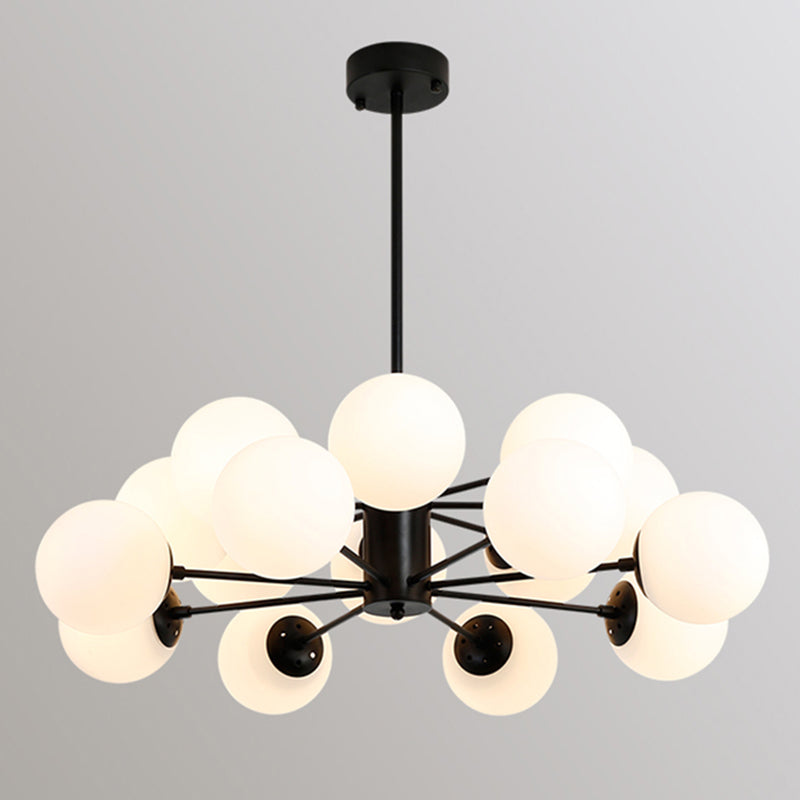 Aparte de iluminación de latón completo de estilo negro