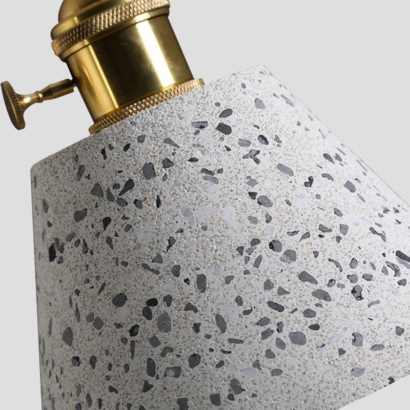 Stone Pendant Ceiling Lights with Shade Modern 1 Light Pendant Lamp