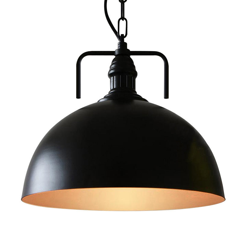 Swivel Joint Pendant Light Industrial Nautical 1 Light Metal Bowl Farmhouse Hanging Lights