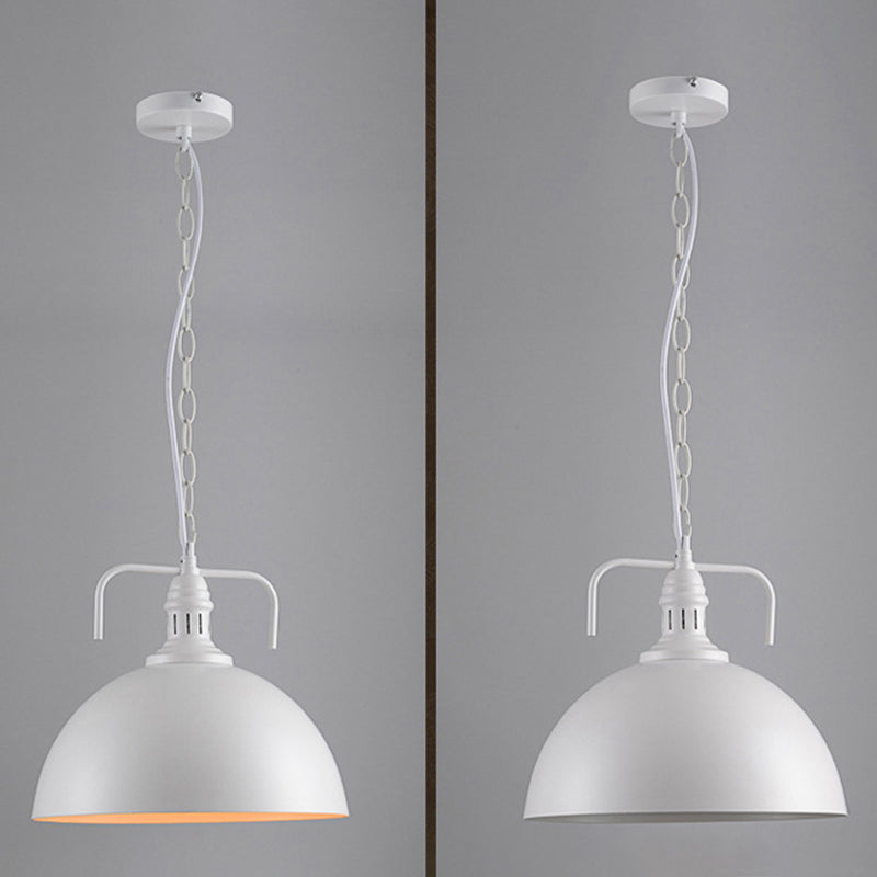 Swivel Joint Pendant Light Industrial Nautical 1 Light Metal Bowl Farmhouse Hanging Lights