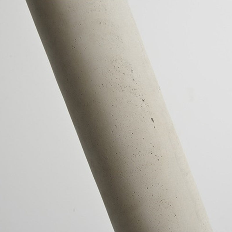 Modern Cylinder Pendant Ceiling Lights Cement 1 Light Pendant Lamp