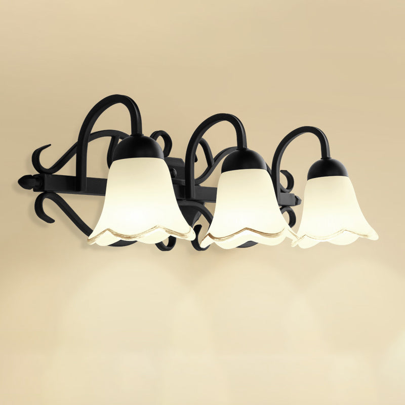 Vintage Style 3-Light Wall Light Traditional Bathroom Vanity Light