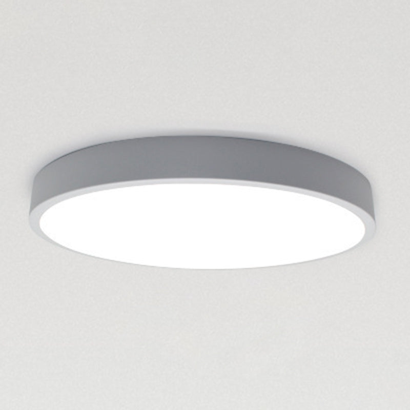 Flush moderne Mont Ceiling Fixture Éclairage Acrylique Montage