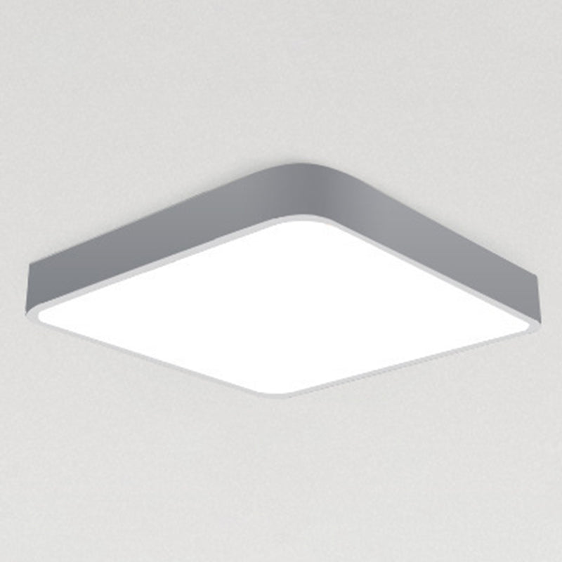 Flush moderne Mont Ceiling Fixture Éclairage Acrylique Montage