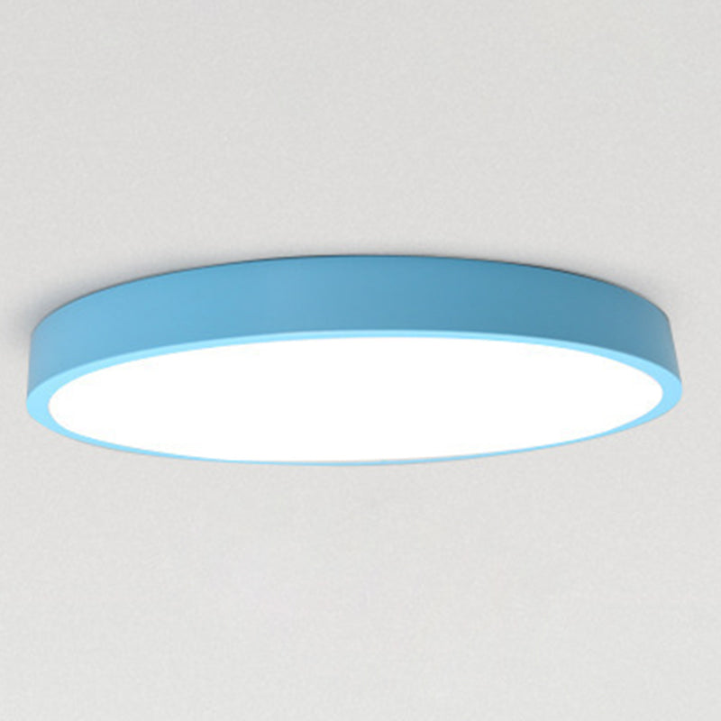 Flush moderne Mont Ceiling Fixture Éclairage Acrylique Montage