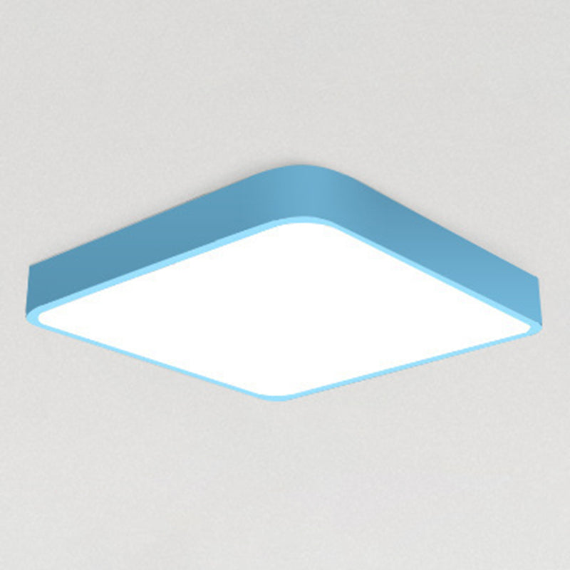 Flush moderne Mont Ceiling Fixture Éclairage Acrylique Montage