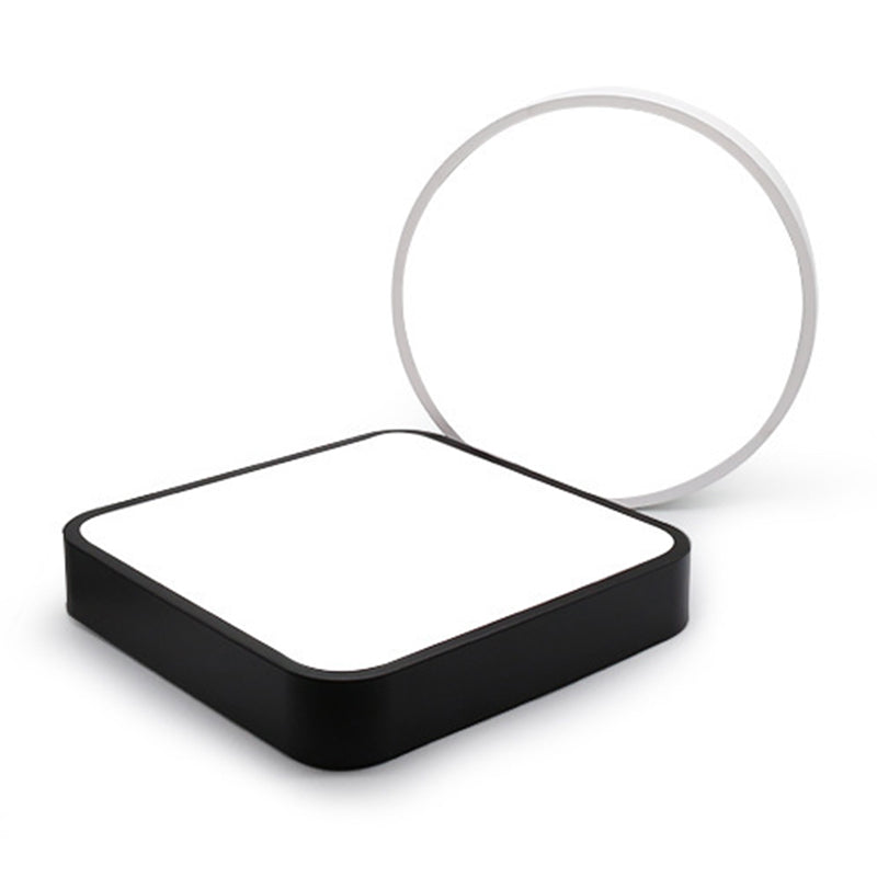 Flush moderne Mont Ceiling Fixture Éclairage Acrylique Montage