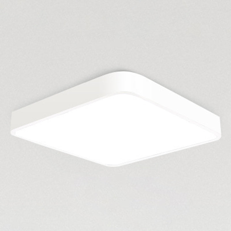 Flush moderne Mont Ceiling Fixture Éclairage Acrylique Montage