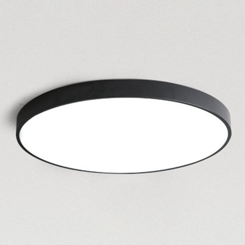 Flush moderne Mont Ceiling Fixture Éclairage Acrylique Montage