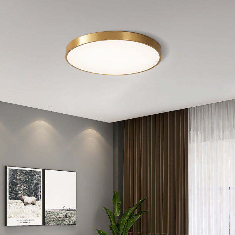Luminaire de plafond encastré moderne en métal
