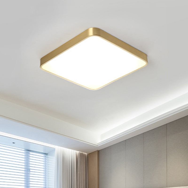Luminaire de plafond encastré moderne en métal