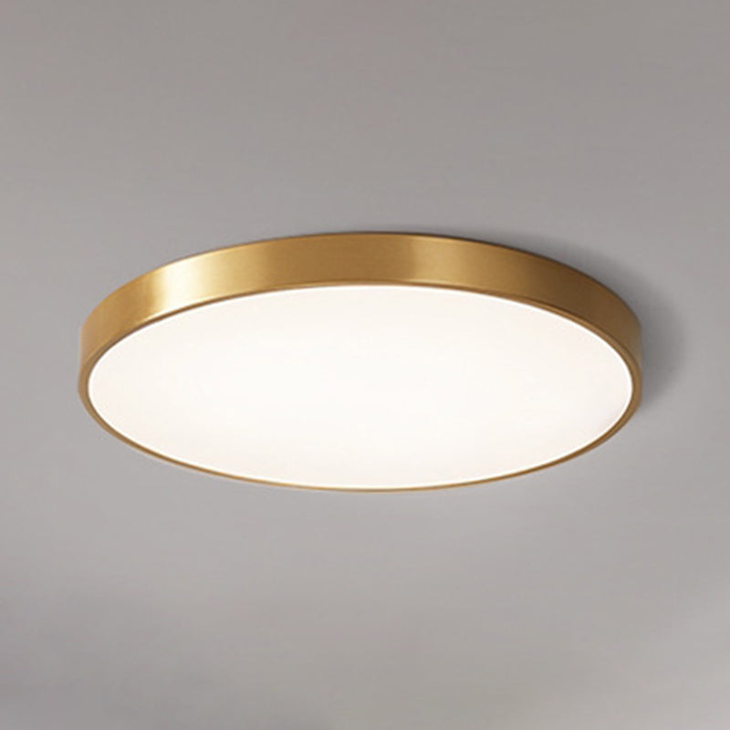 Luminaire de plafond encastré moderne en métal