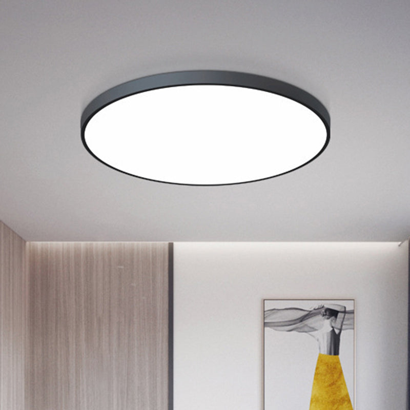 Modern Flush Mount Ceiling Lighting Fixture Acrylic Flushmount