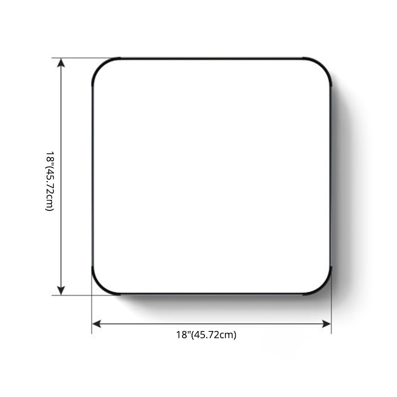 Luminaire encastré moderne plafonnier acrylique encastré