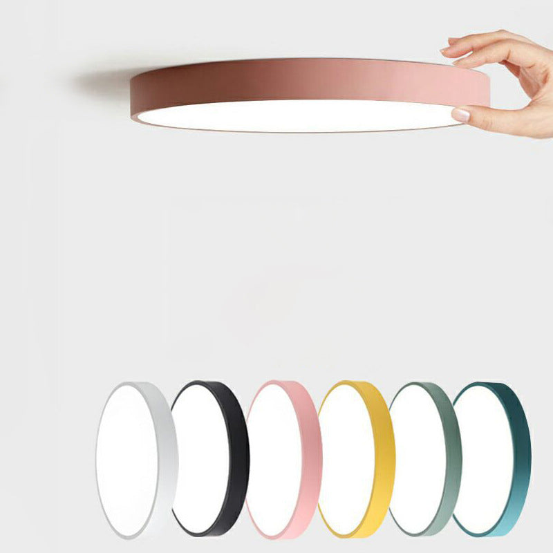 Circulaire acrylique Flush Mount Light Fixtures Modern Flush Mount Lamp