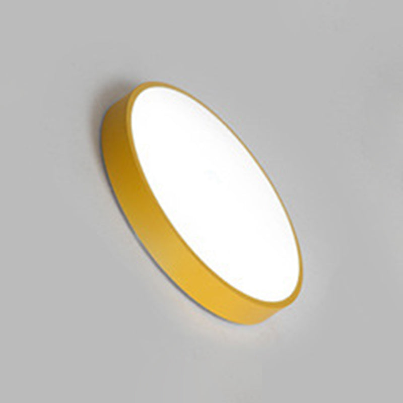 Circulaire acrylique Flush Mount Light Fixtures Modern Flush Mount Lamp