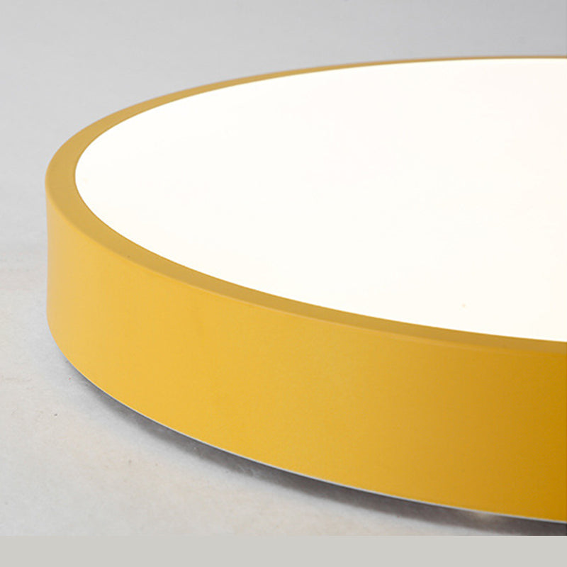 Circulaire acrylique Flush Mount Light Fixtures Modern Flush Mount Lamp