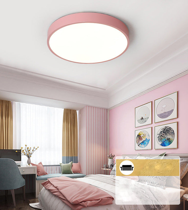 Circulaire acrylique Flush Mount Light Fixtures Modern Flush Mount Lamp