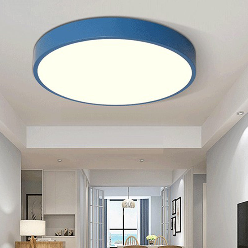 Circulaire acrylique Flush Mount Light Fixtures Modern Flush Mount Lamp