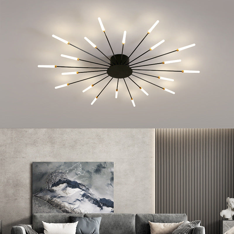 Slender Bar Ceiling Flush Mount Lights Modern Acrylic Ceiling Light