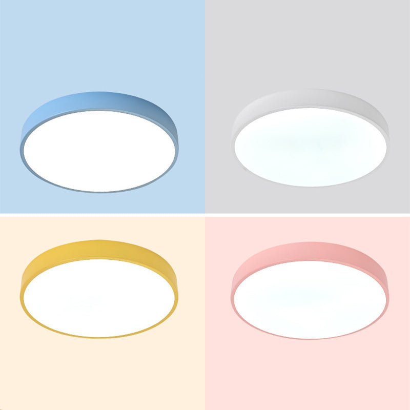Acrylic Circular Flush Mount Ceiling Lights Modern Flush Mount Lamp
