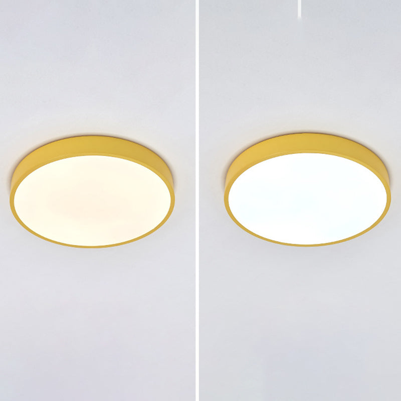 Acrylic Circular Flush Mount Ceiling Lights Modern Flush Mount Lamp