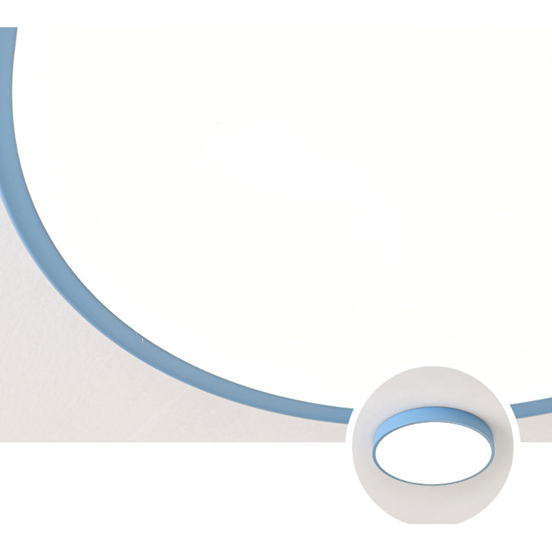 Acrylic Circular Flush Mount Ceiling Lights Modern Flush Mount Lamp