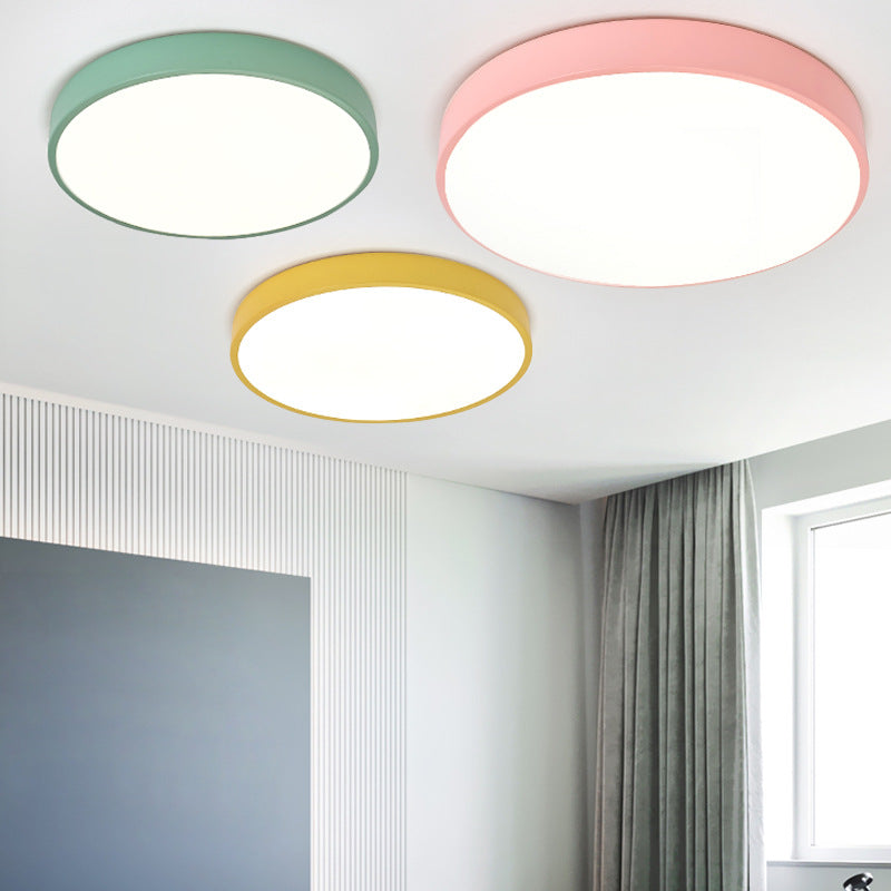 Acrylic Circular Flush Mount Ceiling Lights Modern Flush Mount Lamp