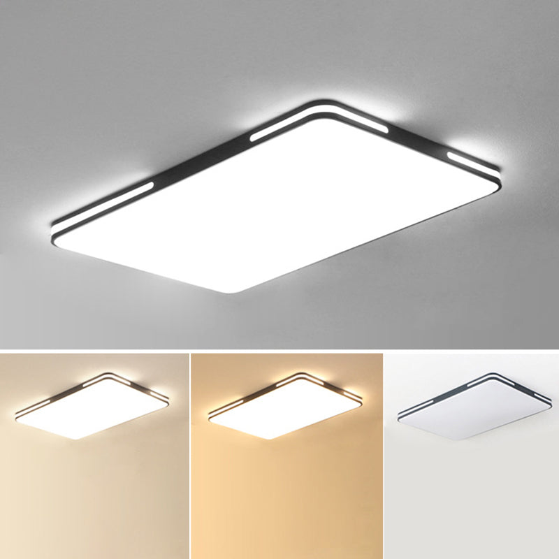 Modern Led Flush Mount Light Fixture Acrylic Flush Light