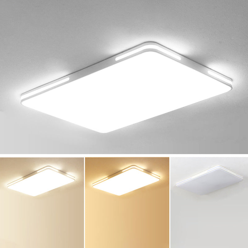 Modern Led Flush Mount Light Fixture Acrylic Flush Light