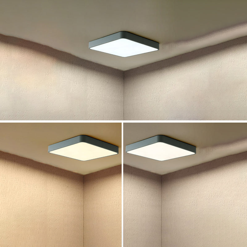Modern Led Flush Mount Light Fixture Acrylic Flush Light