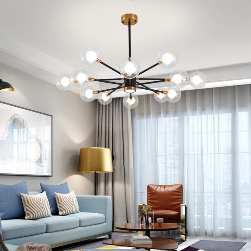 Transparent Globe Globe Globe Molecolare Molecular Spotlight Design Contemporary Simplicity Style Lighting Ciondolo