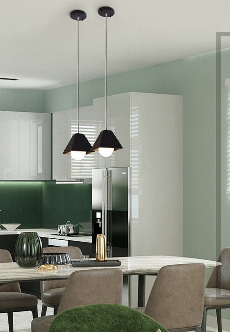 6.7 Inches Wide Macaroon Style Mini Pendant Light Contemporary Simplicity Colorful Hanging Light for Bar Restaurant