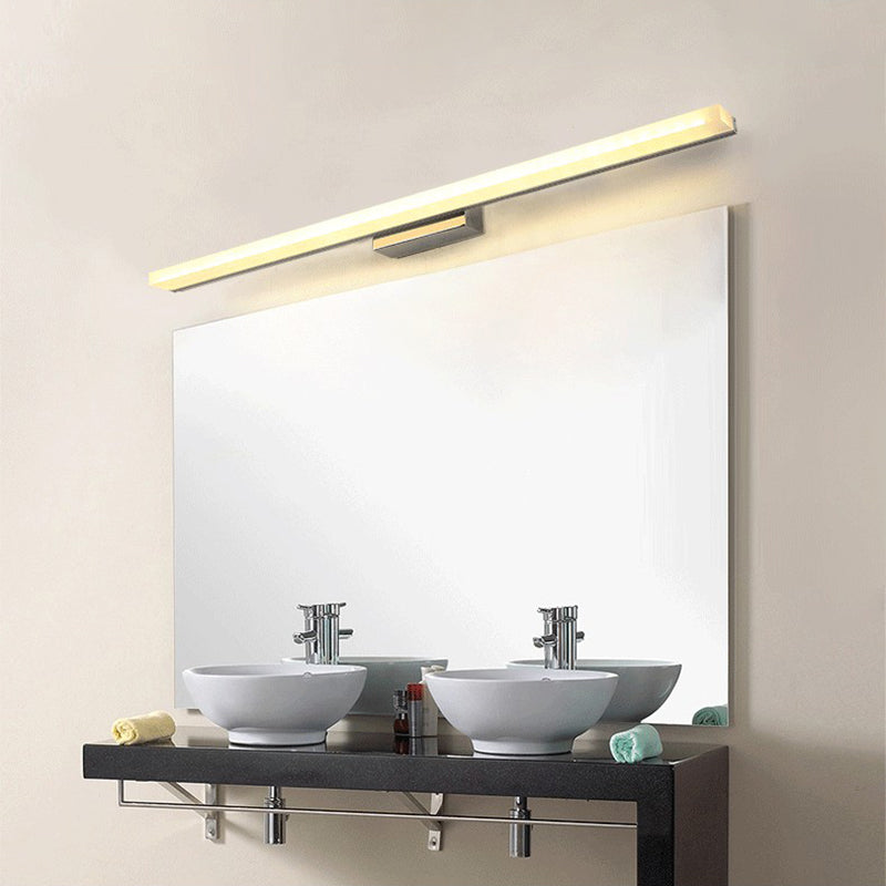 Modern Linear Vanity Wall Light Fixtures Acrylic Vanity Sconce
