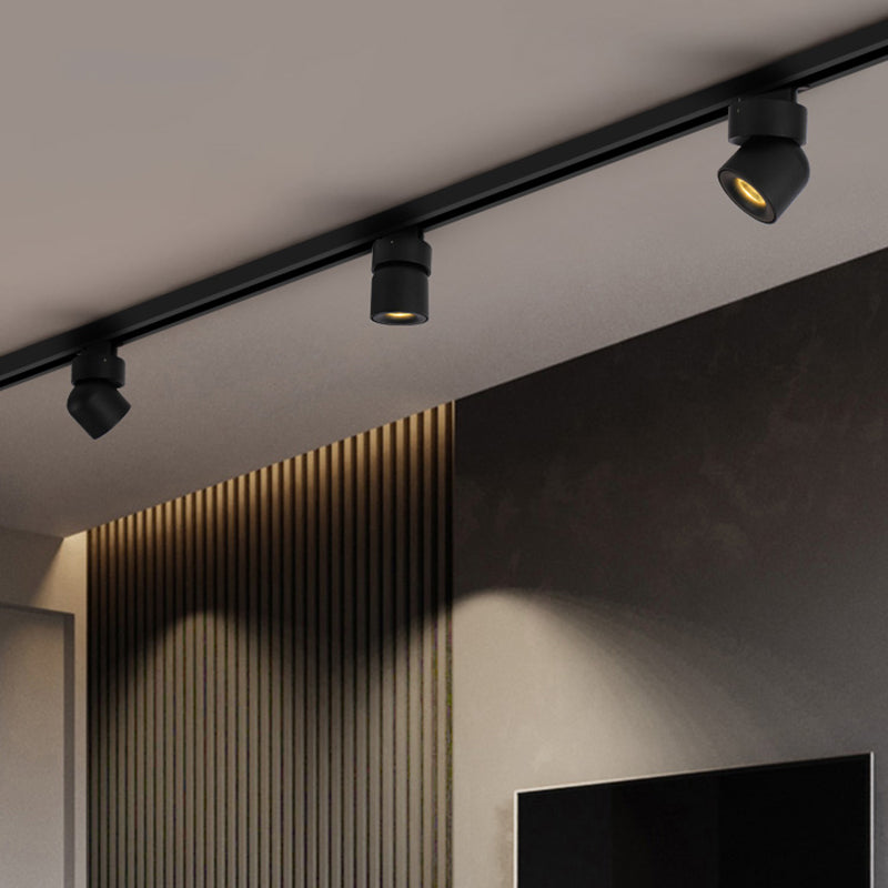 Nordische LED-Schienenbeleuchtungs-Sets, Schienentyp, Hintergrundwand, Wohnzimmer, Schlafzimmer, Verbraucher- und Gewerbegeschäft. Superheller Scheinwerfer